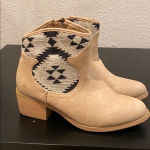 Aztec Ankle Bootie